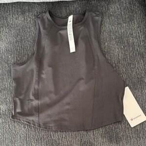 lululemon athletica Charcoal Gray Tank Top